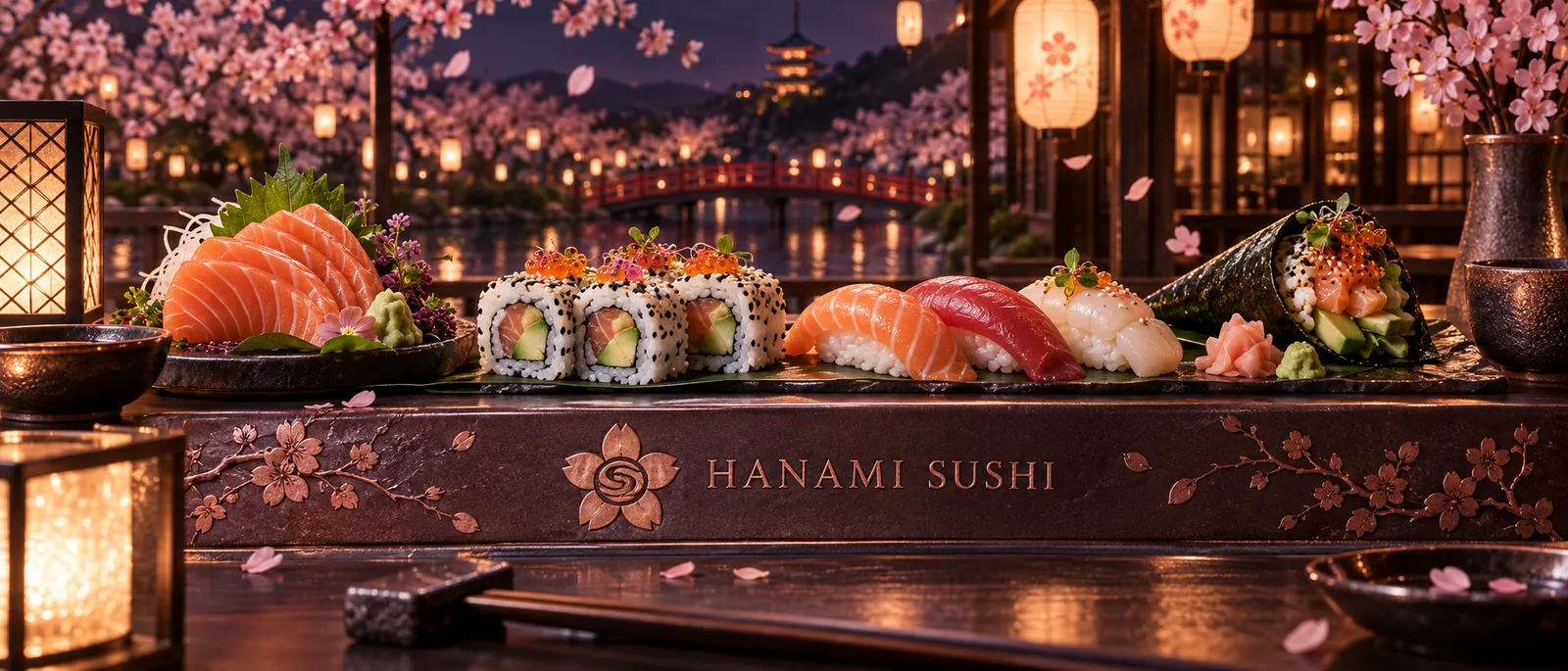 Sushis frescos Hanami